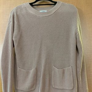 Loft Knit Crew Neck Sweater